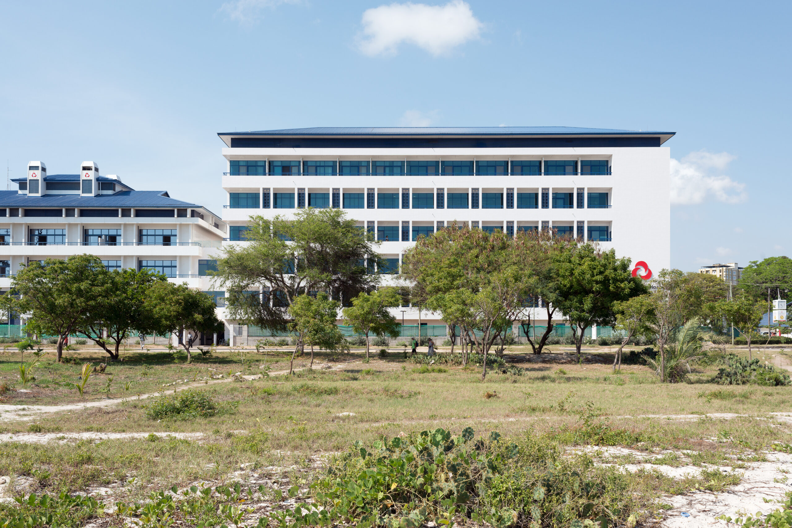 Straight-on view of Phase 2 from the beachfront